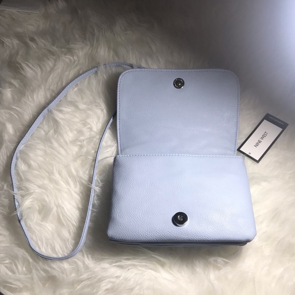 Blue cross body bag - Picture 3 of 8